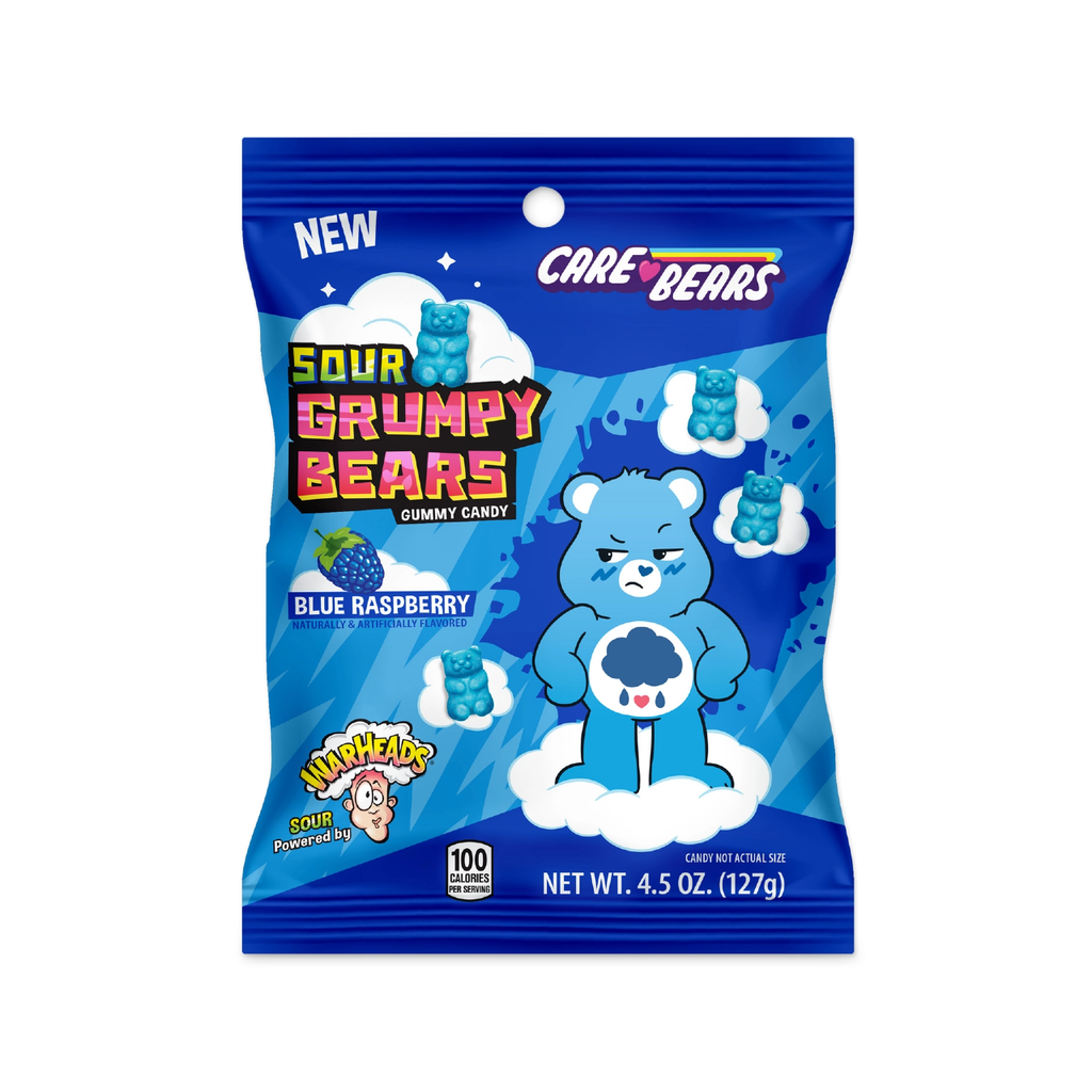 Care Bears Sour Grumpy Bears Grandpa Joe's Candy Candy, Chocolate & Gum