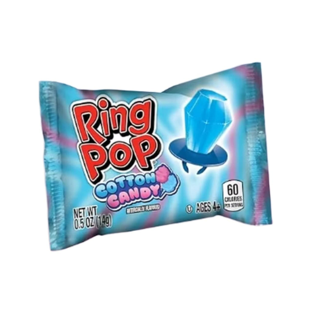 Cotton Candy Ring Pop Candy Grandpa Joe's Candy Candy, Chocolate & Gum