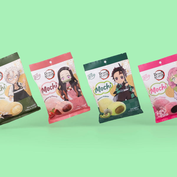 Demon Slayer Mochi Treats Grandpa Joe's Candy Candy, Chocolate & Gum