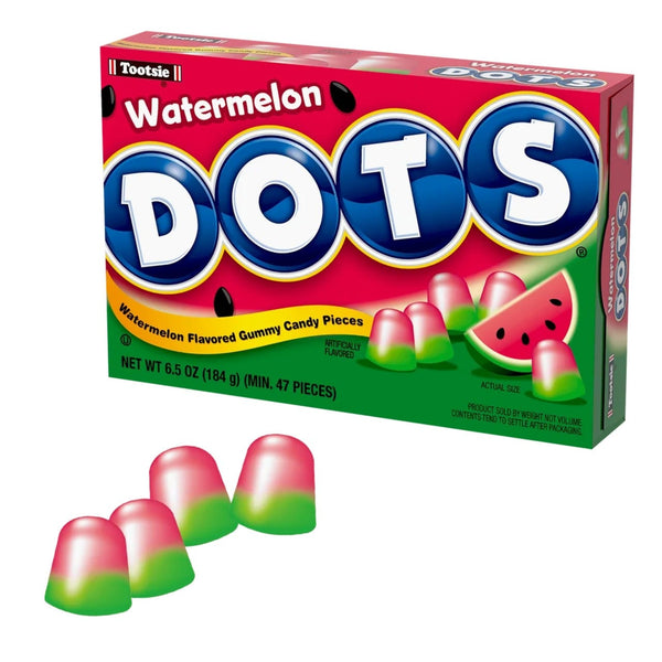 Dots Watermelon Theater Box Candy Grandpa Joe's Candy Candy, Chocolate & Gum