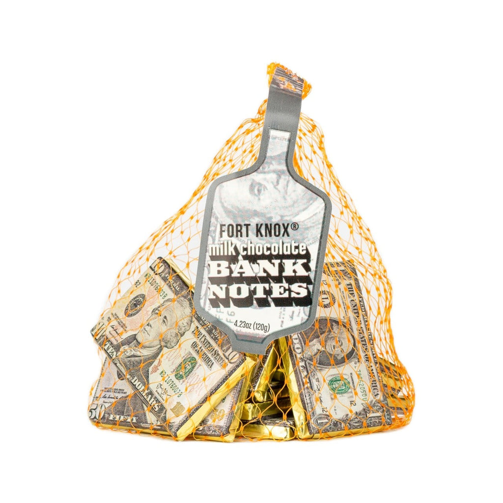 Fort Knox Chocolate Bank Notes Chocolate Grandpa Joe's Candy Candy, Chocolate & Gum