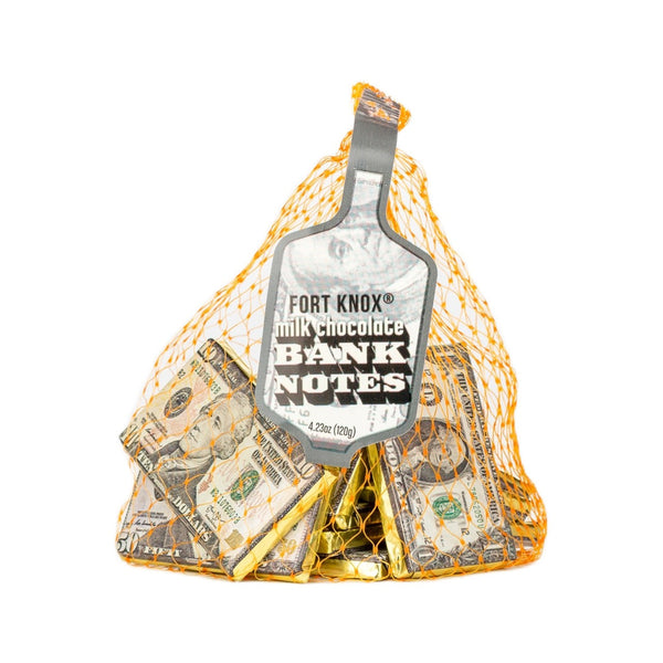 Fort Knox Chocolate Bank Notes Chocolate Grandpa Joe's Candy Candy, Chocolate & Gum