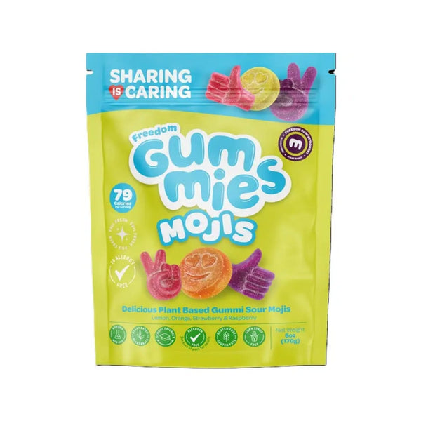 Freedom Plant Based Gummies Mojis Candy Grandpa Joe's Candy Candy, Chocolate & Gum