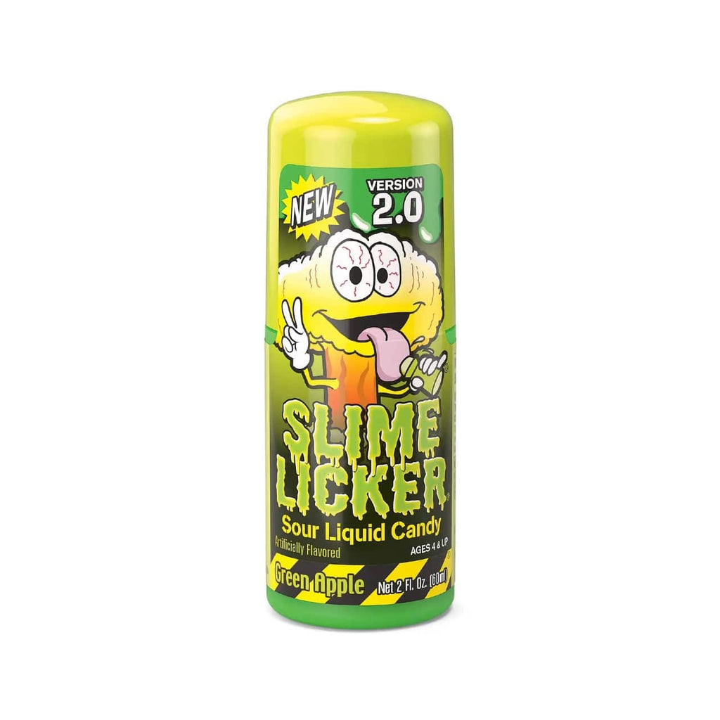 Green Apple Slime Licker 2.0 Green Apple/Black Cherry Flavored Candy Grandpa Joe's Candy Candy, Chocolate & Gum