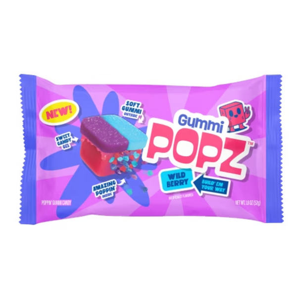 Gummi Popz Build’em Your Way Sweet Wild Berry Candy Grandpa Joe's Candy Candy, Chocolate & Gum