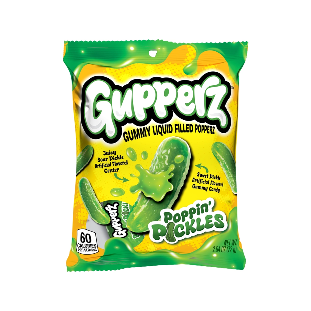 Gupperz Poppin' Pickles Grandpa Joe's Candy Candy, Chocolate & Gum