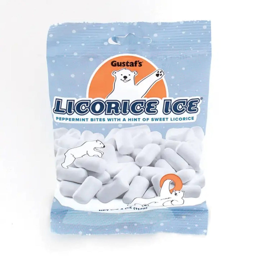 Gustaf's Licorice Ice Peppermint Bites Candy Grandpa Joe's Candy Candy, Chocolate & Gum