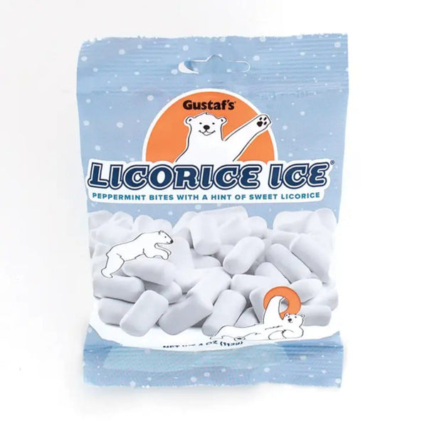 Gustaf's Licorice Ice Peppermint Bites Candy Grandpa Joe's Candy Candy, Chocolate & Gum