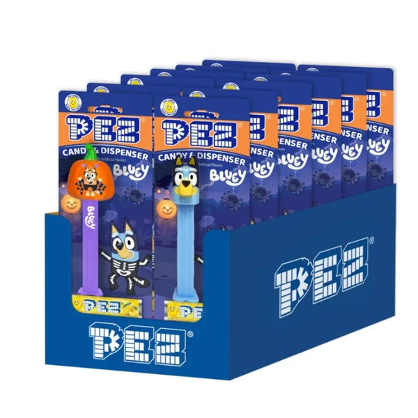 Halloween Bluey Pez Candy Grandpa Joe's Candy Candy, Chocolate & Gum
