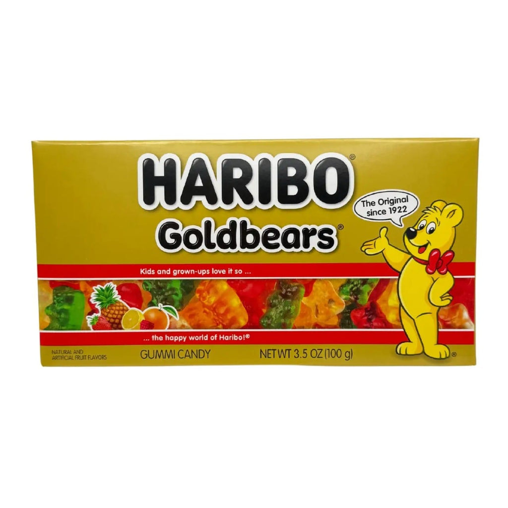Haribo Gold Bears Theater Box Gummi Candy Grandpa Joe's Candy Candy, Chocolate & Gum