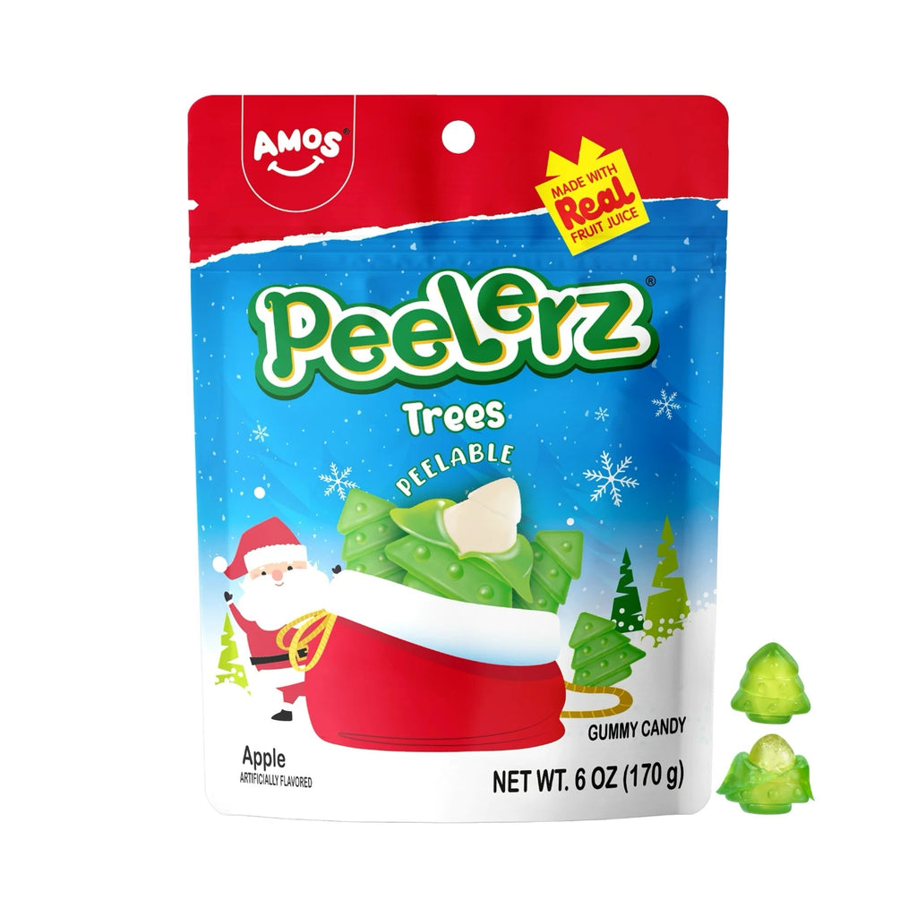 Amos Peelerz Holiday Gummy Tree Candy Grandpa Joe's Candy Candy, Chocolate & Gum - Holiday