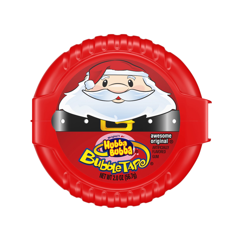 Christmas Bubble Tape Grandpa Joe's Candy Candy, Chocolate & Gum - Holiday