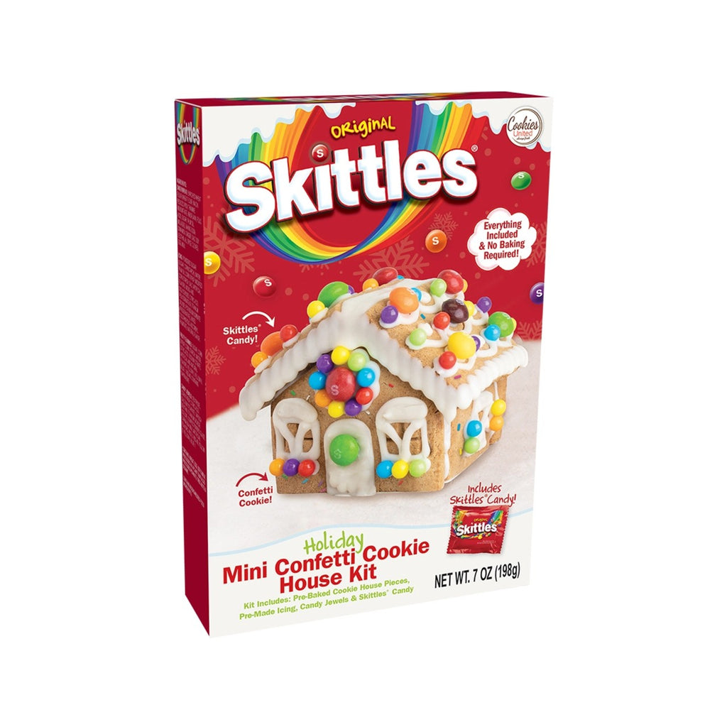 Skittles Mini Gingerbread Kit Grandpa Joe's Candy Candy, Chocolate & Gum - Holiday