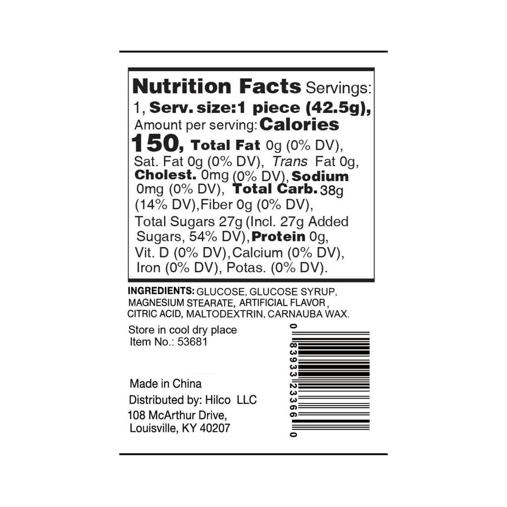 Snowman Poop Candy Cane With Santa Hat Candy Grandpa Joe's Candy Candy, Chocolate & Gum - Holiday