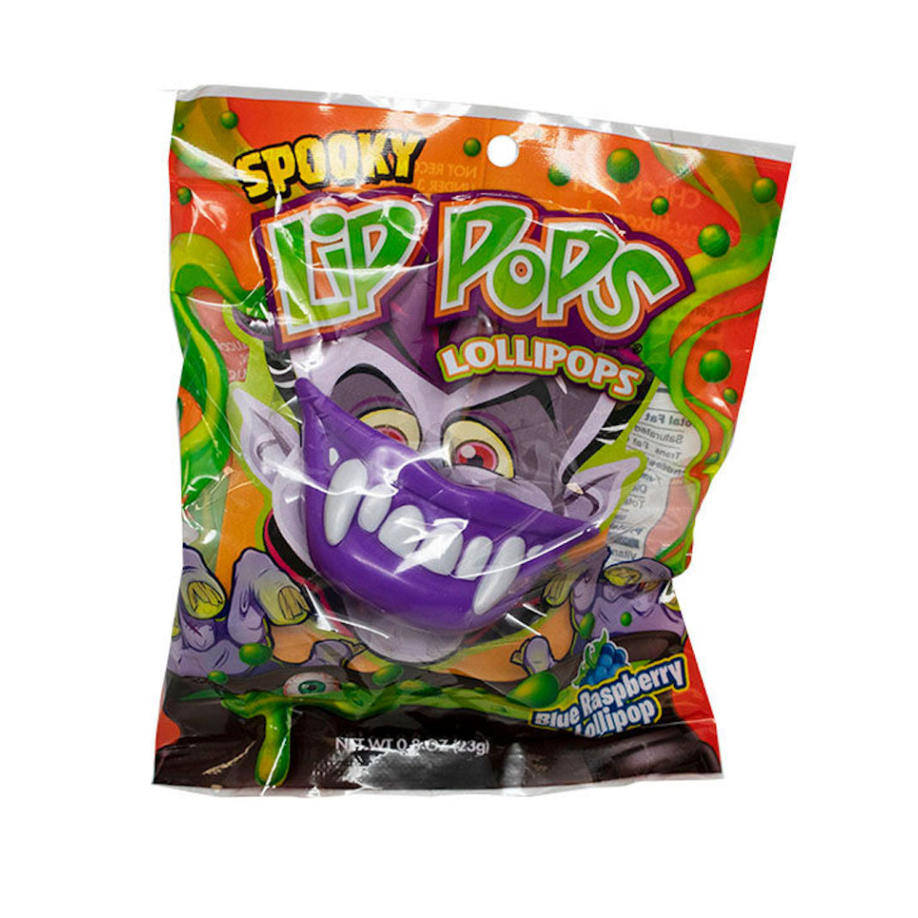 Spooky Lip Pops - Assorted Grandpa Joe's Candy Candy, Chocolate & Gum - Holiday