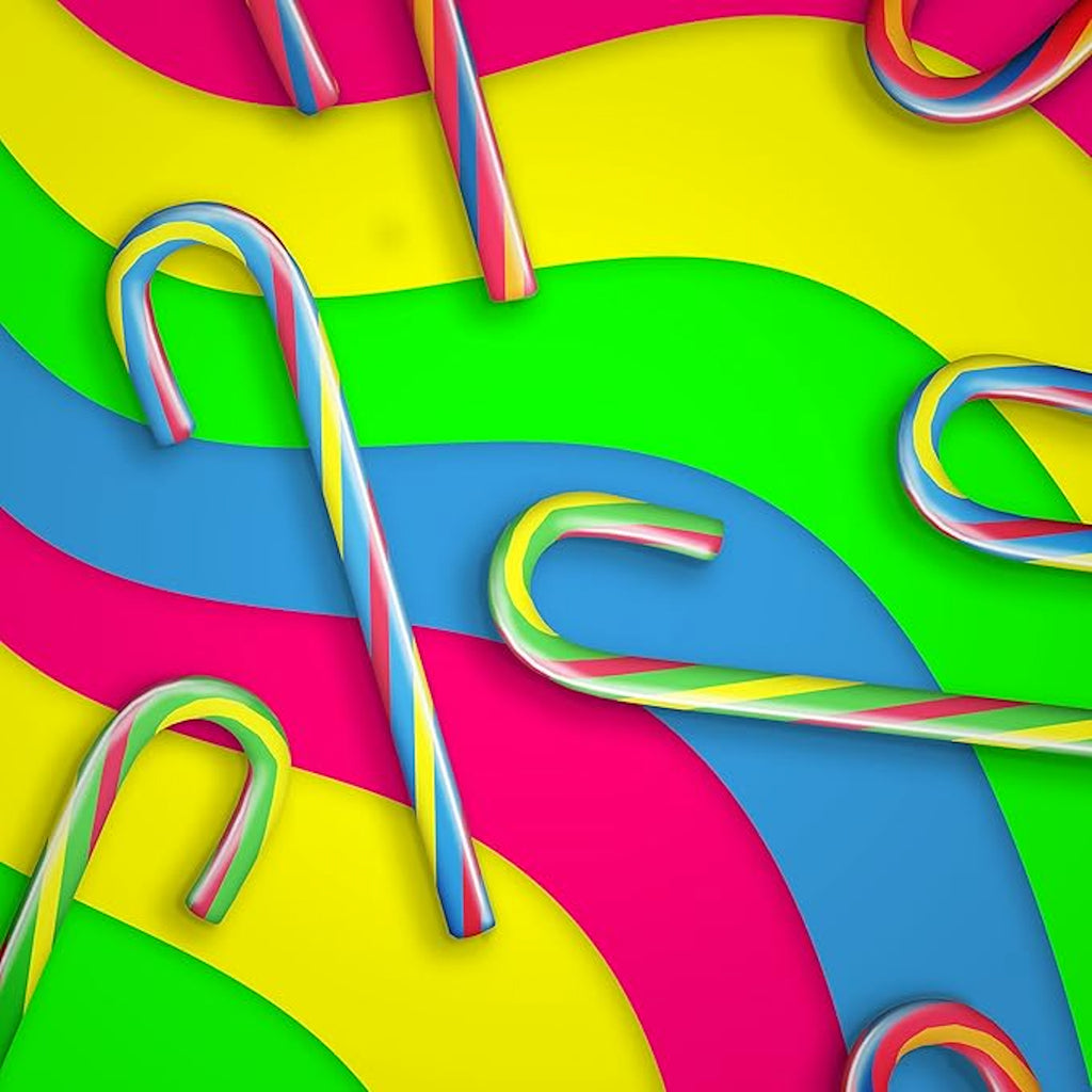 Trolli Holiday Sour Brite Candy Canes Grandpa Joe's Candy Candy, Chocolate & Gum - Holiday