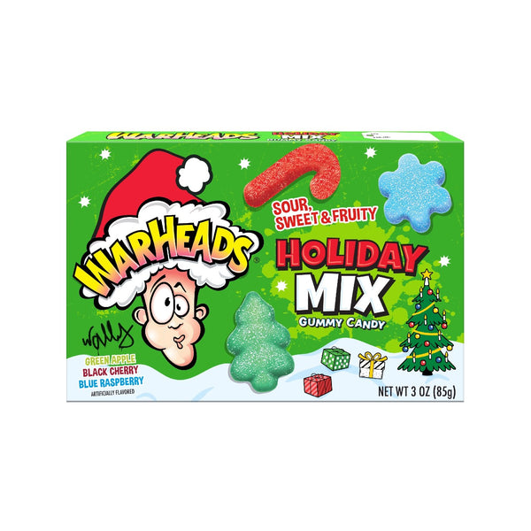 Warheads Holiday Mix Theater Box Candy Grandpa Joe's Candy Candy, Chocolate & Gum - Holiday