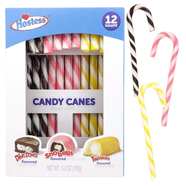 Hostess Cakes Flavored Candy Canes Grandpa Joe's Candy Candy, Chocolate & Gum