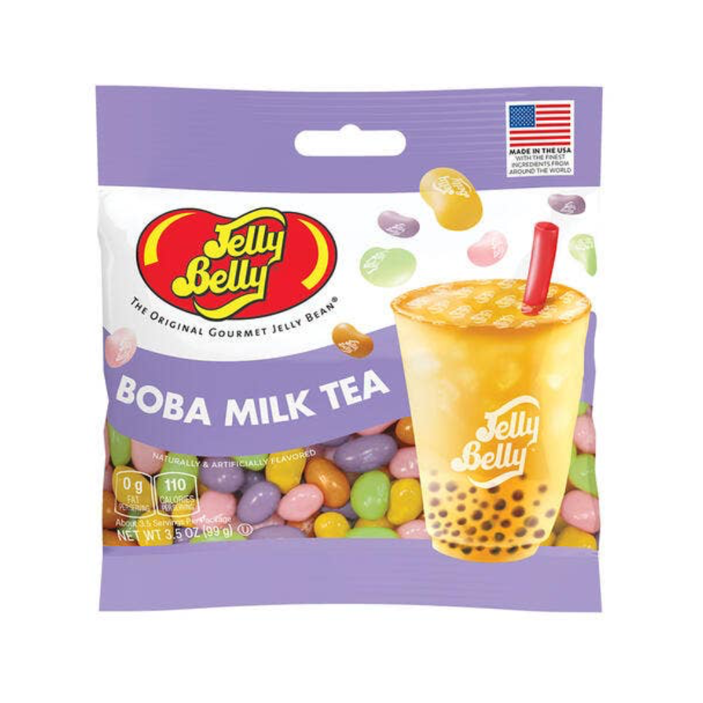 Jelly Belly Boba Milk Tea Jelly Beans Candy Grandpa Joe's Candy Candy, Chocolate & Gum
