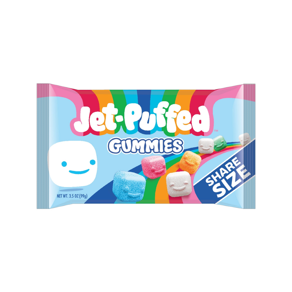 Jet-Puffed Marshmallow Flavored Gummies Grandpa Joe's Candy Candy, Chocolate & Gum