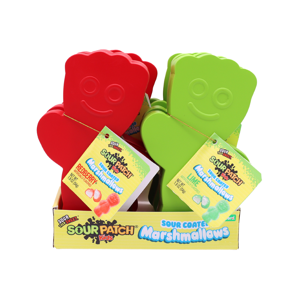 Lime Sour Patch Kids Gift Box With Marshmallows Grandpa Joe's Candy Candy, Chocolate & Gum