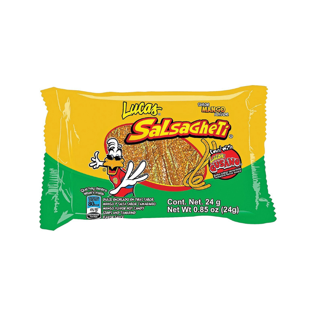 Lucas Skwinkles Salsagheti Mango Candy Grandpa Joe's Candy Candy, Chocolate & Gum