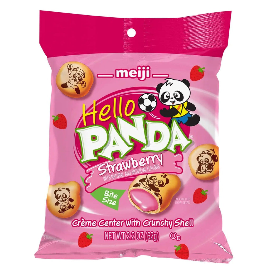 Meiji Hello Panda Strawberry Candy Grandpa Joe's Candy Candy, Chocolate & Gum