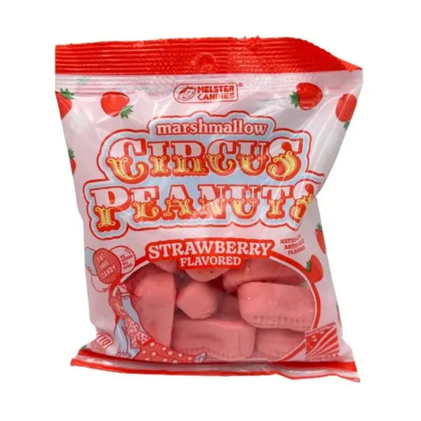 Melster Candies Strawberry Circus Peanuts Grandpa Joe's Candy Candy, Chocolate & Gum