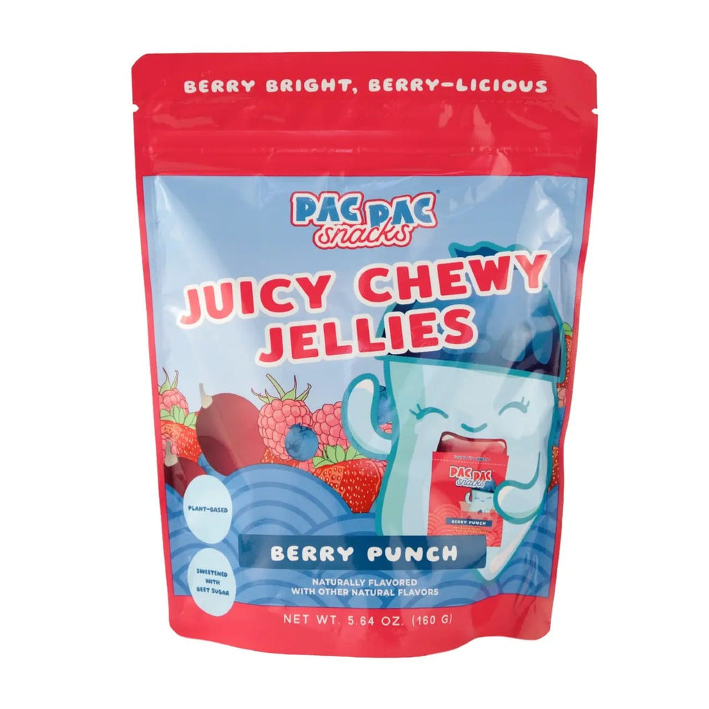 Pac Pac Juicy Chewy Jellies Berry Punch Candy Grandpa Joe's Candy Candy, Chocolate & Gum