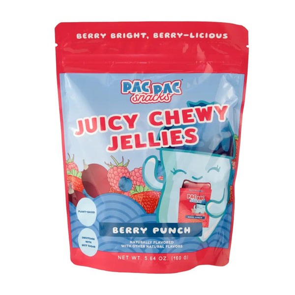 Pac Pac Juicy Chewy Jellies Berry Punch Candy Grandpa Joe's Candy Candy, Chocolate & Gum