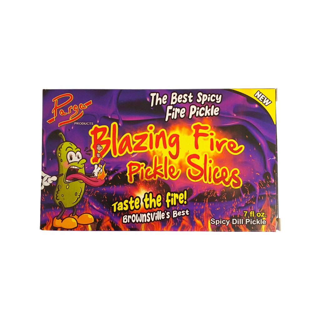 Parga Pickle Slices - Blazing Fire Grandpa Joe's Candy Candy, Chocolate & Gum