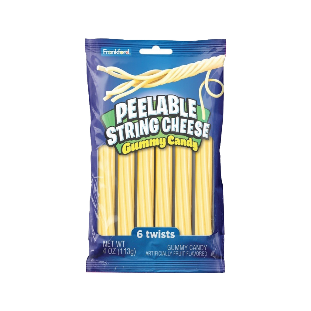 Peelable String Cheese Gummy Candy Grandpa Joe's Candy Candy, Chocolate & Gum