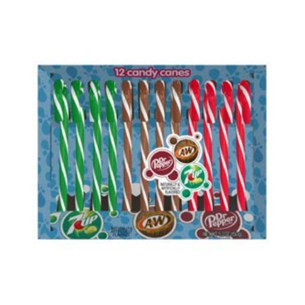 Popular Soda Candy Canes Grandpa Joe's Candy Candy, Chocolate & Gum