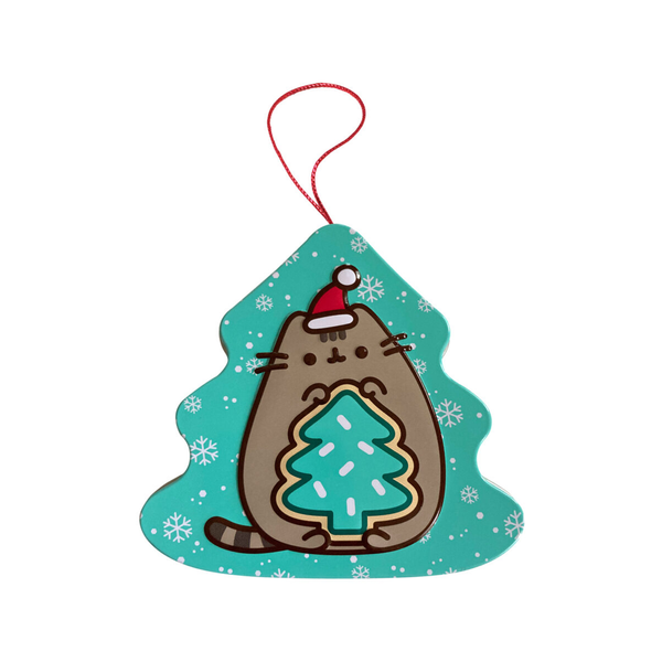 Pusheen Meowy Christmas Tin Grandpa Joe's Candy Candy, Chocolate & Gum