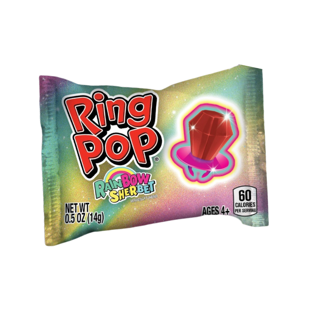 Sherbert Packet Rings Ring Pop Candy from Grandpa Joe's Candy – Urban General Store