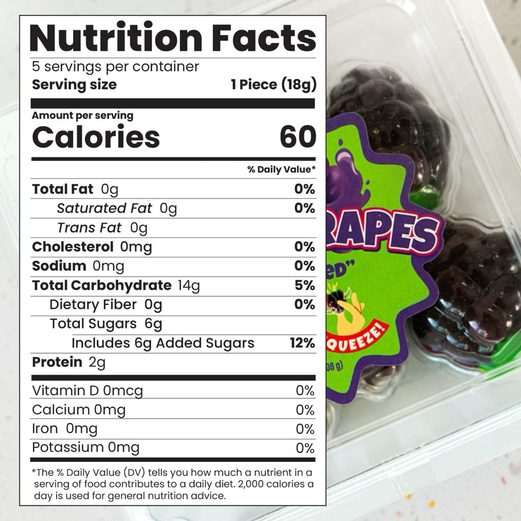 Raindrops Liquid Filled Gummy Candy Grandpa Joe's Candy Candy, Chocolate & Gum