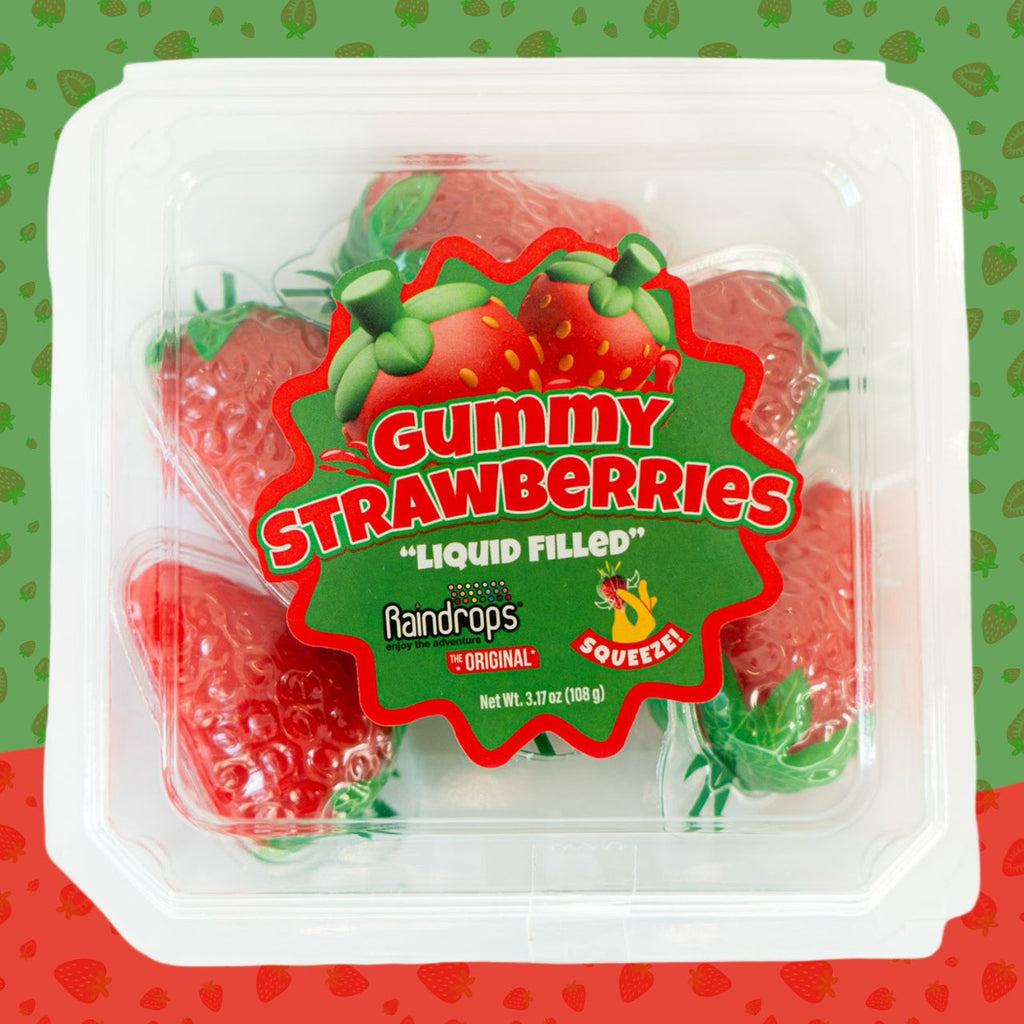 Raindrops Liquid Filled Gummy Candy Grandpa Joe's Candy Candy, Chocolate & Gum