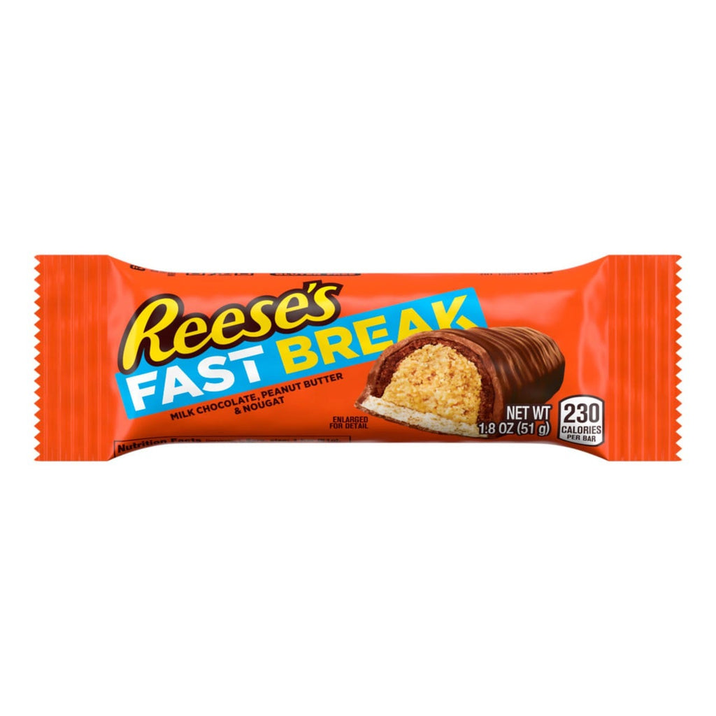 Reese's Fast Break Candy Bar Grandpa Joe's Candy Candy, Chocolate & Gum
