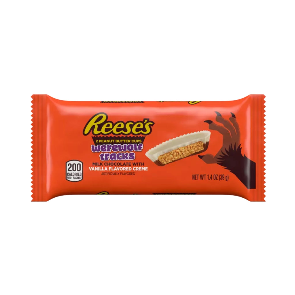 Reese's Werewolf Tracks Peanut Butter Cup Candy Grandpa Joe's Candy Candy, Chocolate & Gum