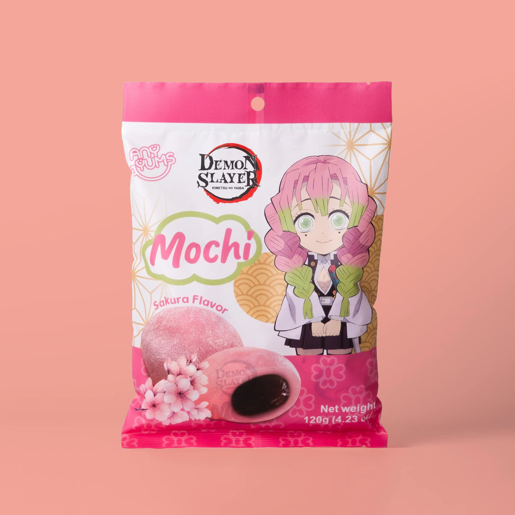 Sakura Demon Slayer Mochi Treats Grandpa Joe's Candy Candy, Chocolate & Gum