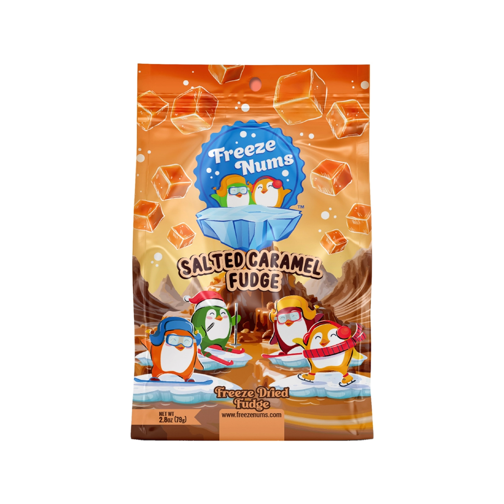 Salted Caramel Fudge Freeze Nums Grandpa Joe's Candy Candy, Chocolate & Gum