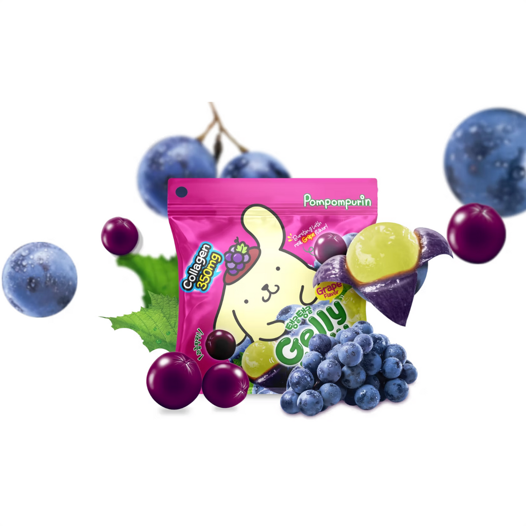 Sanrio Gelly Jelly Candy - Grape (Limited Import) Grandpa Joe's Candy Candy, Chocolate & Gum