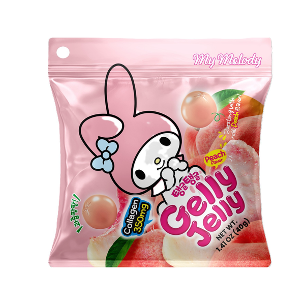 Sanrio Gelly Jelly Candy - Peach (Limited Import) Grandpa Joe's Candy Candy, Chocolate & Gum