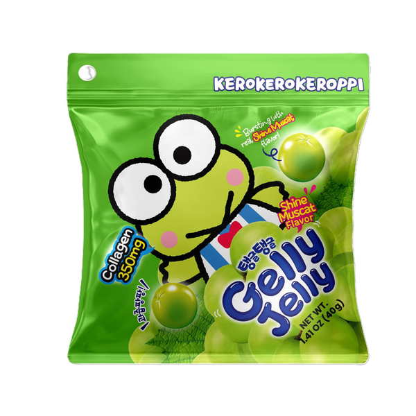 Sanrio Gelly Jelly Candy - Shine Muscat (Limited Import) Grandpa Joe's Candy Candy, Chocolate & Gum