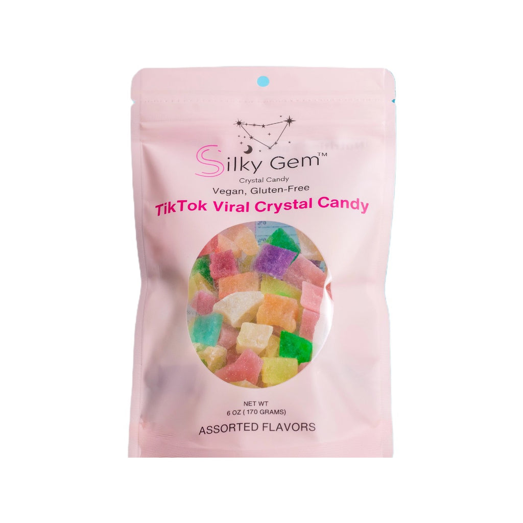 Silky Gem Crystal Candy Assorted Falvors Snack Bites Candy Grandpa Joe's Candy Candy, Chocolate & Gum