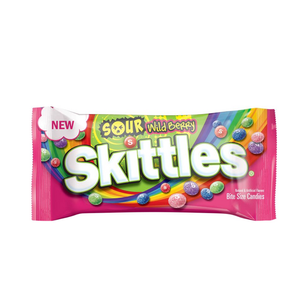 Skittles Sour Wild Berry Candy - 1.8oz Grandpa Joe's Candy Candy, Chocolate & Gum