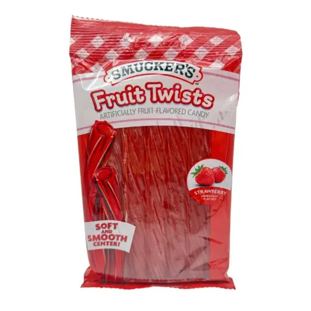 Smuckers Fruit Twists Strawberry Candy Grandpa Joe's Candy Candy, Chocolate & Gum