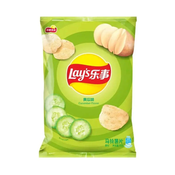 Lay's Cucumber Flavor Chips Grandpa Joe's Candy Candy, Chocolate & Gum - Snack Foods