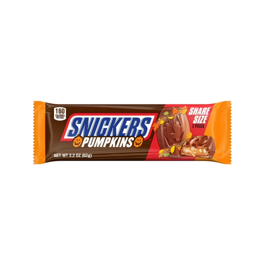 Snickers Pumpkin 2 To Go Candy Grandpa Joe's Candy Candy, Chocolate & Gum