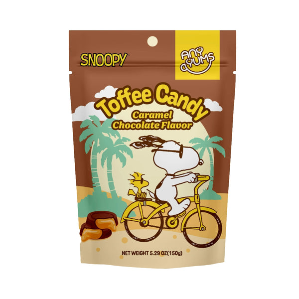 Snoopy Toffee Candy - Caramel Chocolate Flavor Grandpa Joe's Candy Candy, Chocolate & Gum